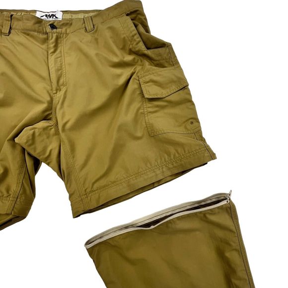 Mountain Khakis Tan Cargo Zip Off Convertible Pants - Picture 8 of 16